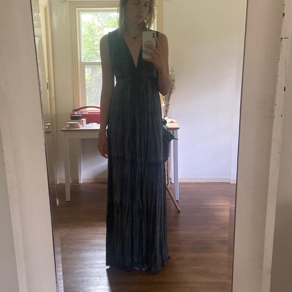 Rachel Pally maxi dress - blue tie dye